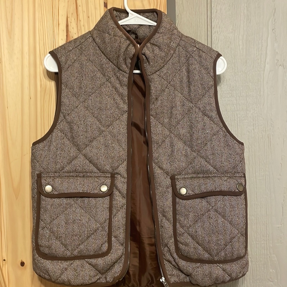 Altar’d State Herringbone Quilted Vest